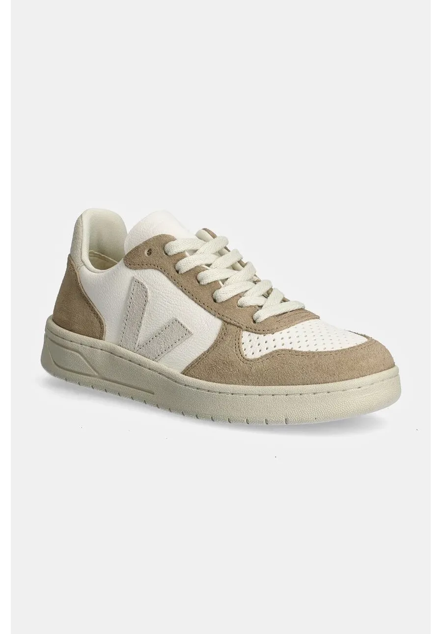 obrazek 1 Veja sneakersy skórzane V10 kolor beżowy