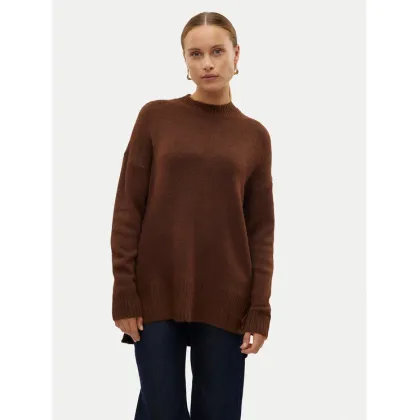 Zdjęcie Vero Moda Sweter 10269229 Brązowy Loose Fit