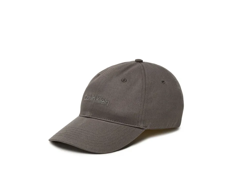 obrazek 1 Calvin Klein Czapka z daszkiem Logo Embroidery LV04D5003G Szary