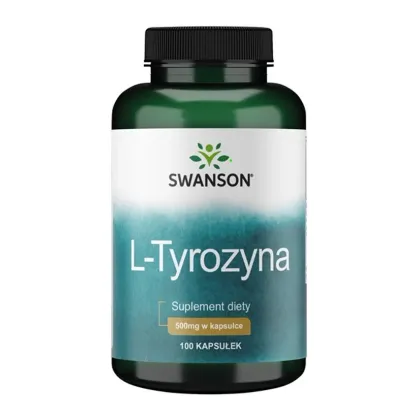 Zdjęcie Swanson L-Tyrozyna 500 mg Kapsułki