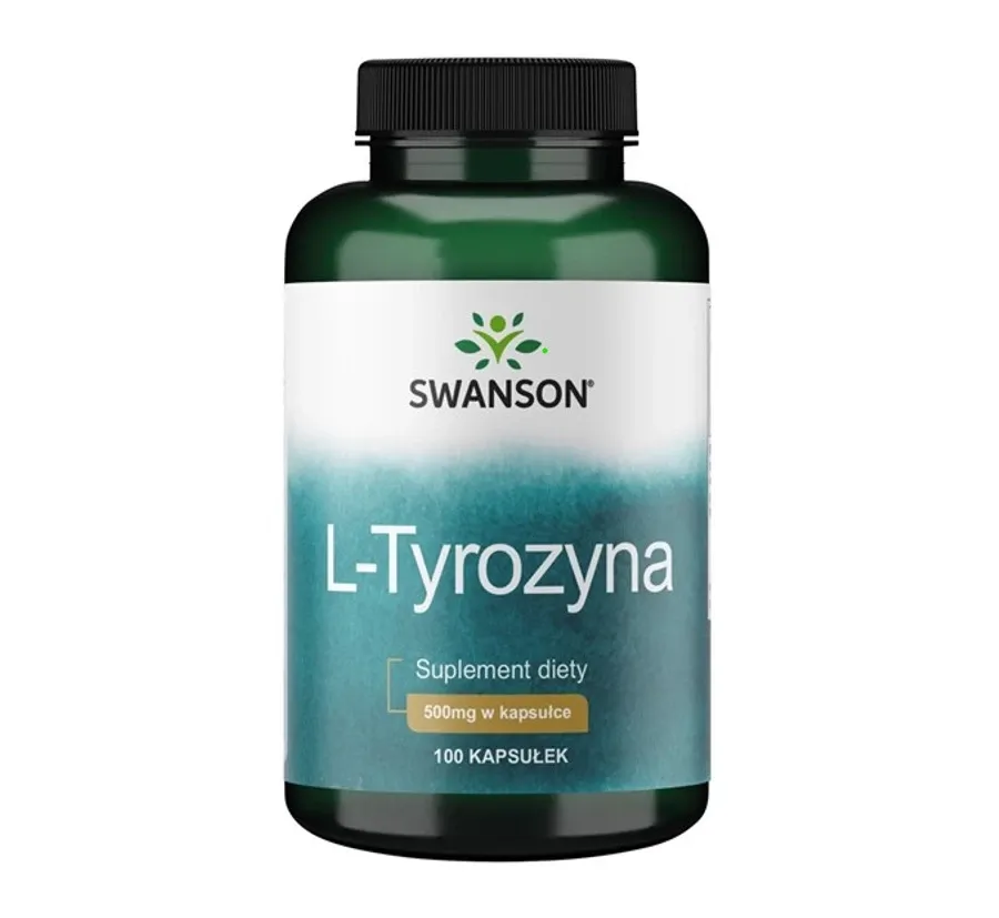 obrazek 1 Swanson L-Tyrozyna 500 mg Kapsułki
