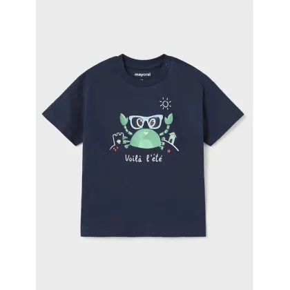Zdjęcie Mayoral T-Shirt 1026 Granatowy Regular Fit