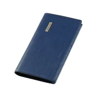 Picture Eco-leather notebook with pockets for documents and calendar