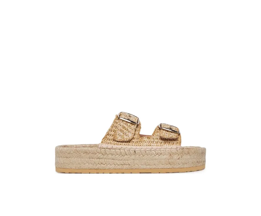 obrazek 1 LOVE MOSCHINO Espadryle JA28393G0MJQ0107 Beżowy