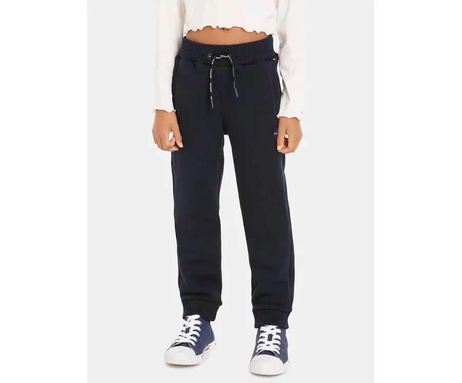 obrazek 1 Tommy Hilfiger Spodnie dresowe KB0KB08278 D Niebieski Regular Fit