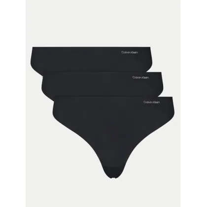 Zdjęcie Calvin Klein Underwear Komplet 3 par stringów 000QD3558E Czarny