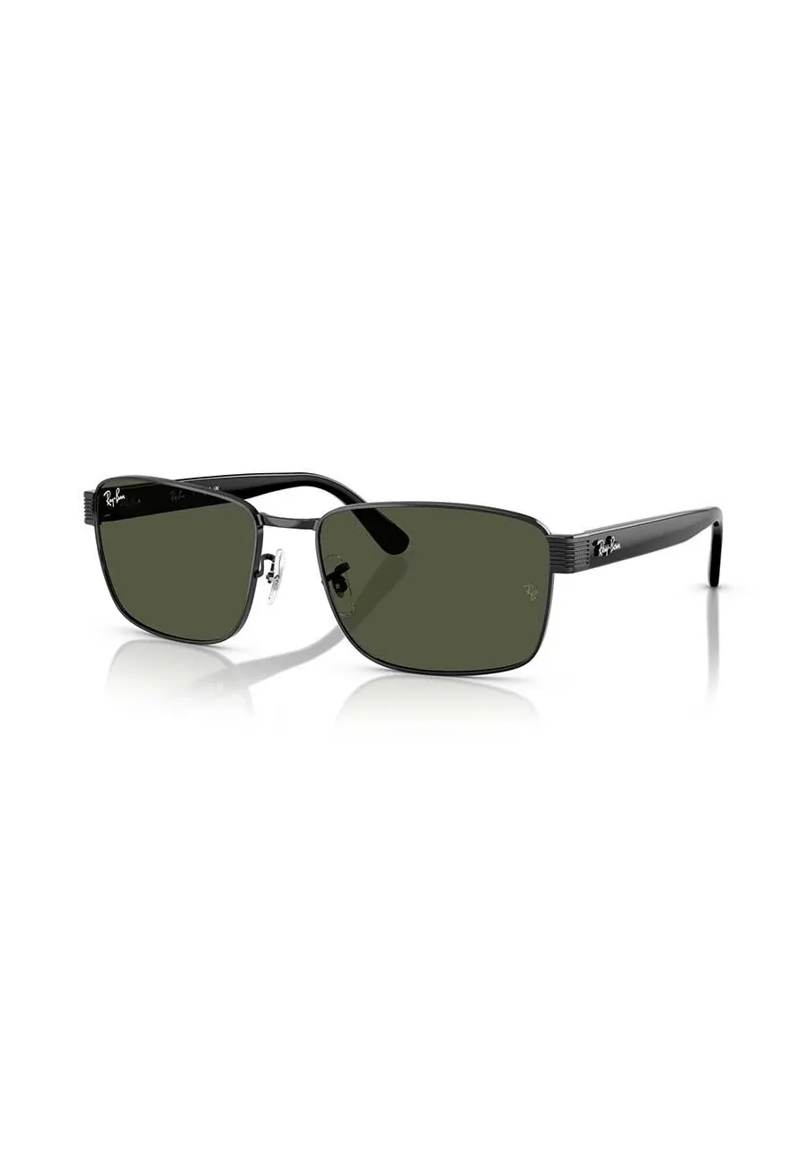 obrazek 1 Ray-Ban okulary przeciwsłoneczne męskie kolor czarny 0RB3750