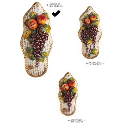 Picture Ceramic fruit decoration 55cm - Valle d'oro Patchi