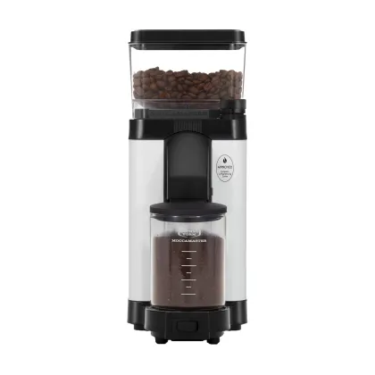 Zdjęcie Moccamaster KM5 Burr Electric Coffee Grinder Matt White - Młynek elektryczny MOCCAMASTER
