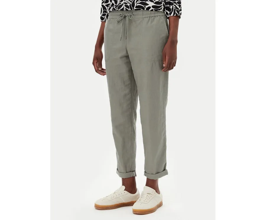 obrazek 1 Olsen Spodnie materiałowe 14002404 Zielony Straight Fit