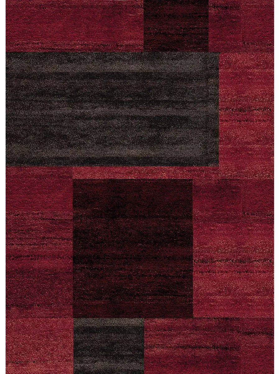 obrazek 1 Prostokątny geometryczny dywan z wełny - Sartori Rugs