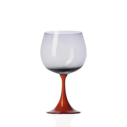Zdjęcie Zjawiskowy kieliszek do czerwonego wina ze szkła Murano