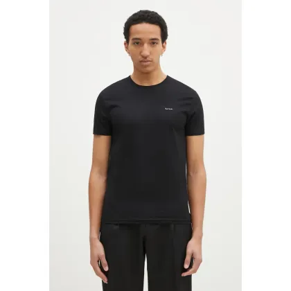 Zdjęcie Paul Smith t-shirt bawełniany 3-pack męskie kolor czarny melanżowy M1A-389-M3PK
