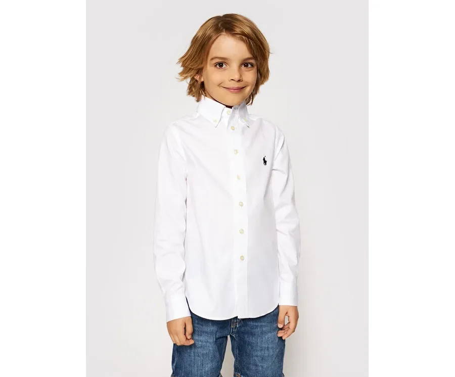 obrazek 1 Polo Ralph Lauren Koszula 323819238001 Biały Slim Fit