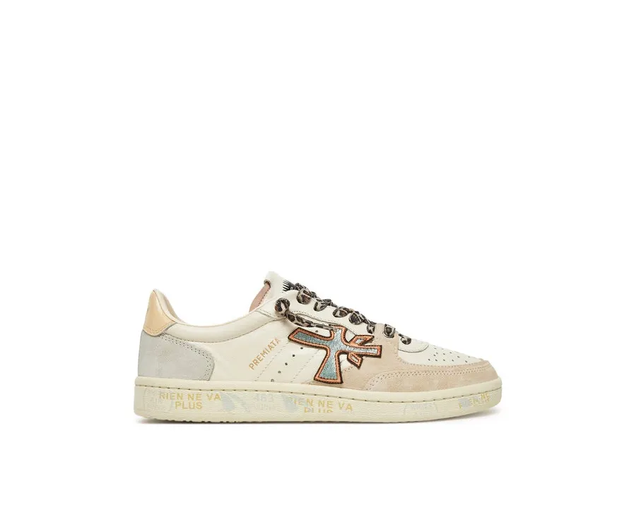 obrazek 1 Premiata Sneakersy Bsktclad Bskt Clayd Var 7317 Beżowy