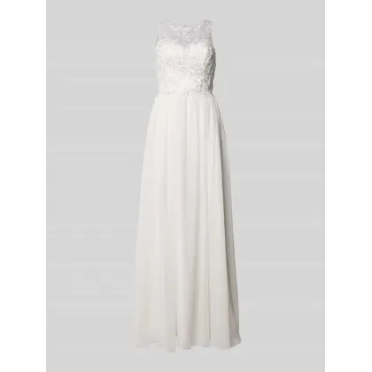 Zdjęcie Sukienka wieczorowa z koronkowym obszyciem