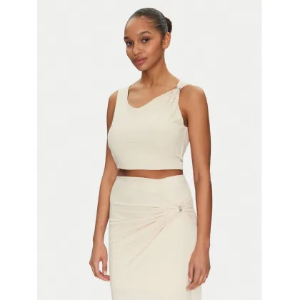 Zdjęcie Guess Top W5GP22 KAQL2 Beżowy Regular Fit