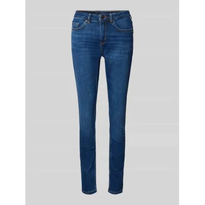 Zdjęcie Jeansy o kroju skinny fit z 5 kieszeniami model ‘Elma’