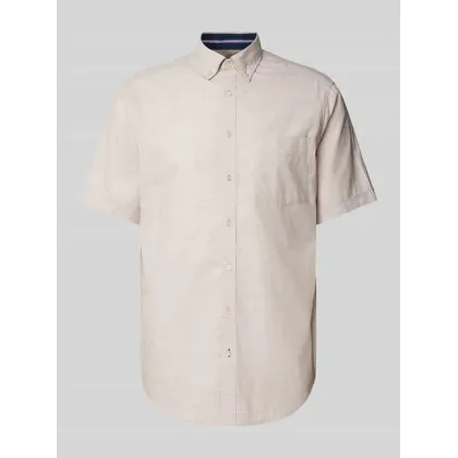 Zdjęcie Koszula casualowa o kroju regular fit z kołnierzykiem typu button down
