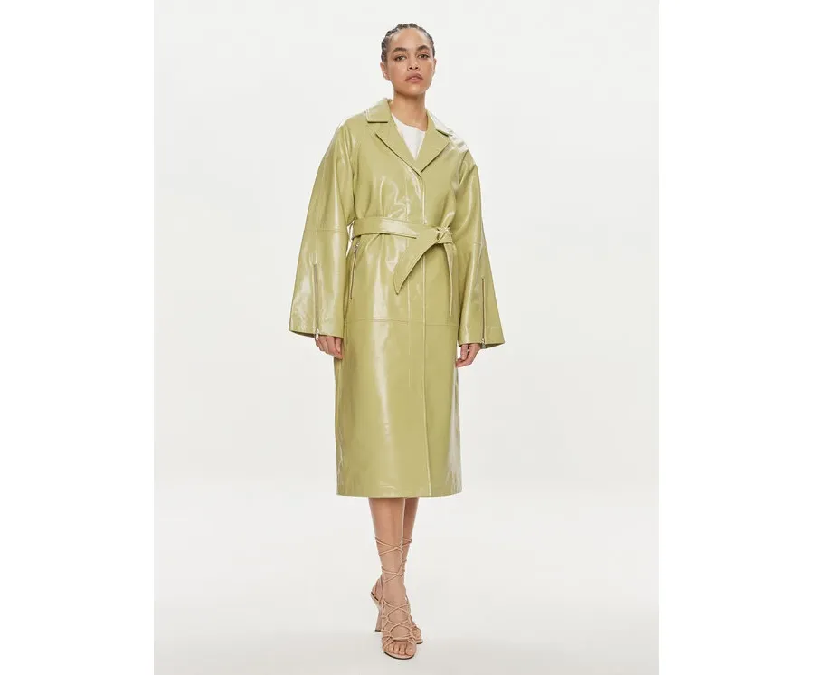 obrazek 1 Herskind Płaszcz przejściowy Puch 5129124 Zielony Regular Fit