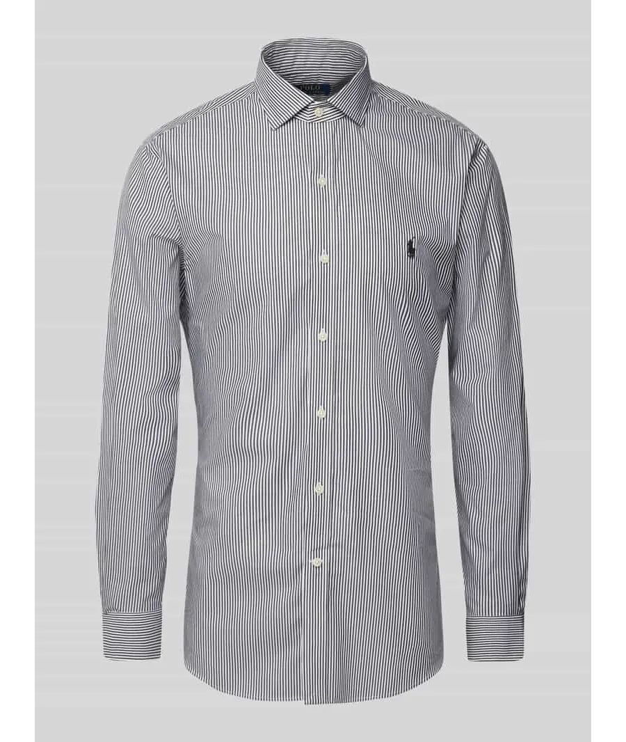 obrazek 1 Koszula biznesowa o kroju slim fit z kołnierzykiem typu cutaway