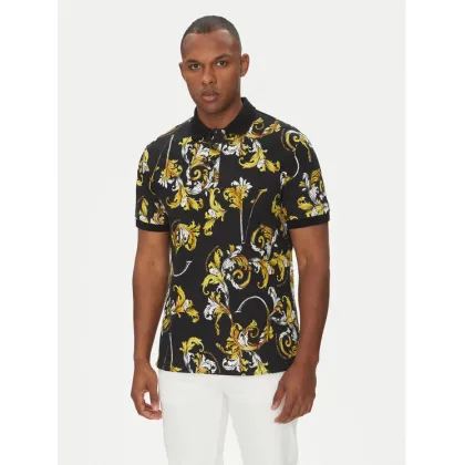 Zdjęcie Versace Jeans Couture Polo 78GAG6S0 Czarny Regular Fit