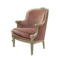 Zdjęcie Stylowy włoski fotel z poduszką do salonu