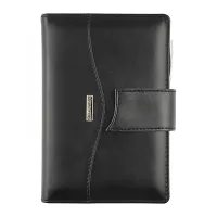 Zdjęcie Wykonany we Włoszech planer z kalendarzem ze skóry ekologicznej