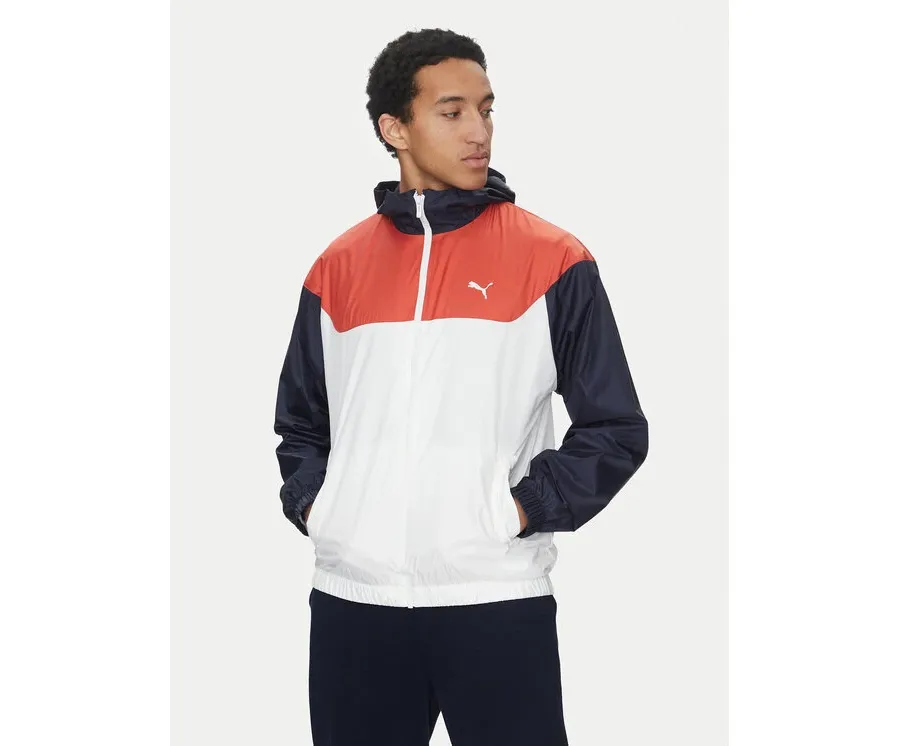 obrazek 1 Puma Wiatrówka Essentials 684626 Kolorowy Relaxed Fit