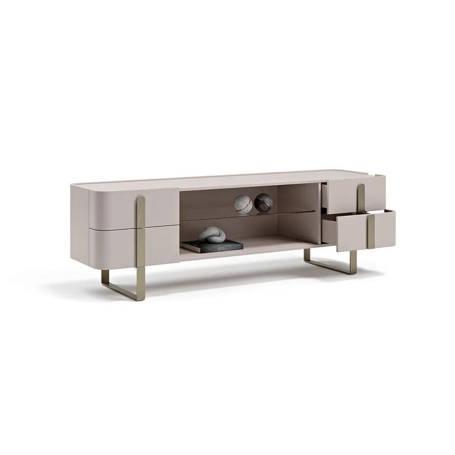 obrazek 11 Ekskluzywna włoska szafka RTV do salonu - w stylu modernistycznym