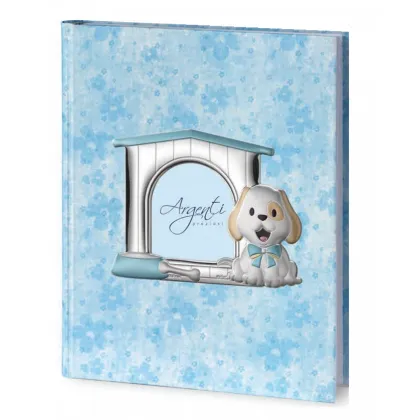Picture Elegant photo album with a Dog photo frame 20x25