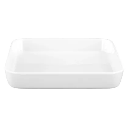 Zdjęcie Stylowa biała kwadratowa miska z porcelany 23x23x4 cm kolekcja No Limits - Seltmann Weiden