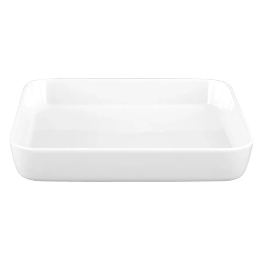 obrazek 1 Stylowa biała kwadratowa miska z porcelany 23x23x4 cm kolekcja No Limits - Seltmann Weiden