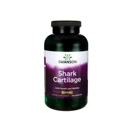 Zdjęcie Swanson Shark Cartilage Chrząstka Rekina 750 mg Kapsułki