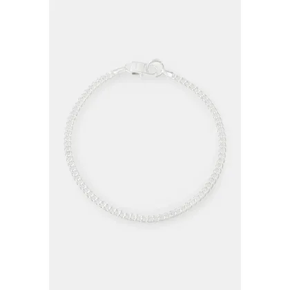 Zdjęcie HATTON LABS bransoletka srebrna Round Curb Bracelet M HL.W4.353.SL