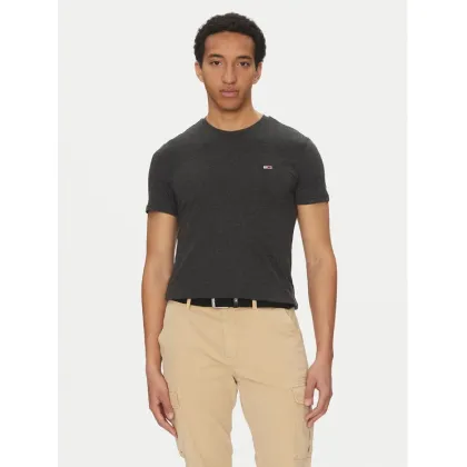 Zdjęcie Tommy Jeans T-Shirt Jaspe DM0DM20363 Czarny Slim Fit