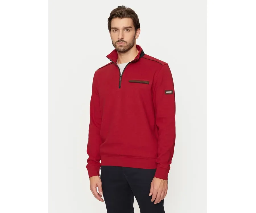 obrazek 1 Bugatti Bluza 8500 65050B Czerwony Regular Fit