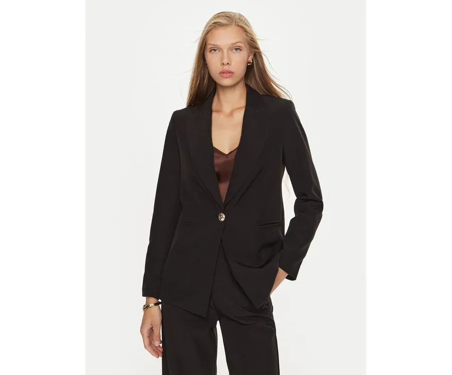 obrazek 1 Maryley Marynarka 24IB187/M05/43NE Czarny Regular Fit