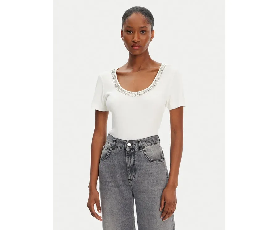 obrazek 1 Marciano Guess T-Shirt 5RGP18 6299A Beżowy Regular Fit