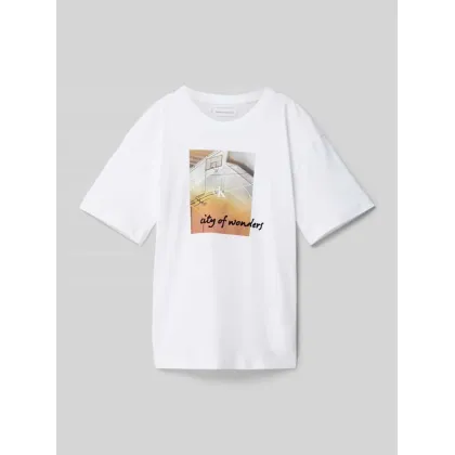 Zdjęcie T-shirt o kroju relaxed fit z nadrukiem z motywem model ‘CITY SCENE’