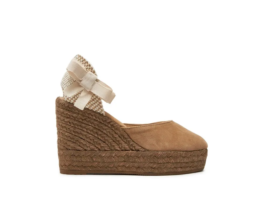 obrazek 1 Manebi Espadryle Hamptons Wedge Espadrilles W 1.6 WV Brązowy