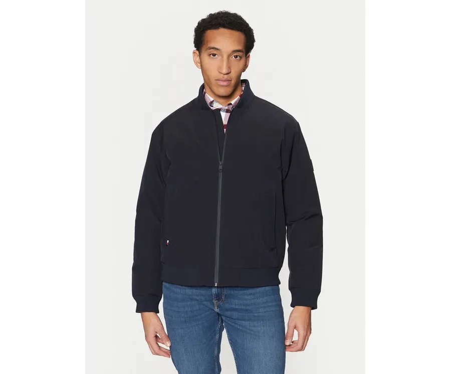 obrazek 1 Tommy Hilfiger Kurtka bomber MW0MW37789 Granatowy Regular Fit