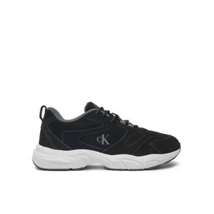 Zdjęcie Calvin Klein Jeans Sneakersy Retro Tennis Low Mg Mix Media YM0YM01171 Czarny