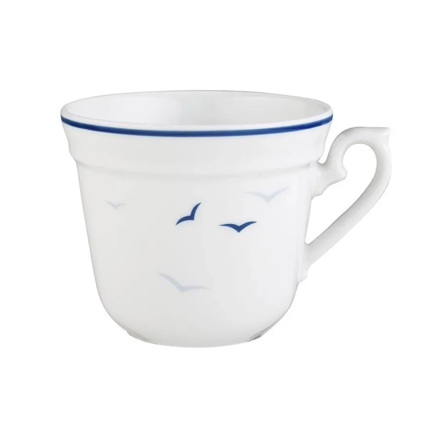 obrazek 1 Porcelanowa filiżanka do kawy zdobiona motywem ptaków w stylu klasycznym – Tettau