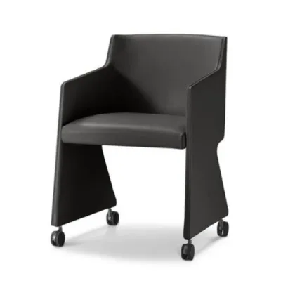 Zdjęcie Nowoczesne krzesło biurowe wykonane z wysokiej jakości materiałów