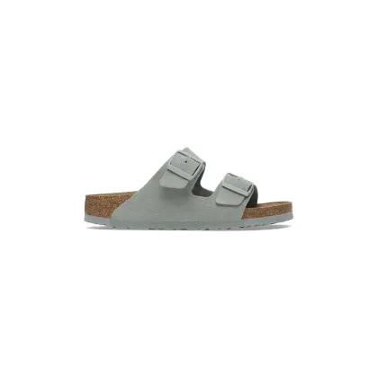 Zdjęcie Birkenstock klapki zamszowe Arizona damskie kolor niebieski 1029215