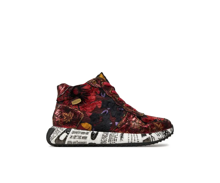 obrazek 1 Laura Vita Sneakersy Burton 15 Czerwony