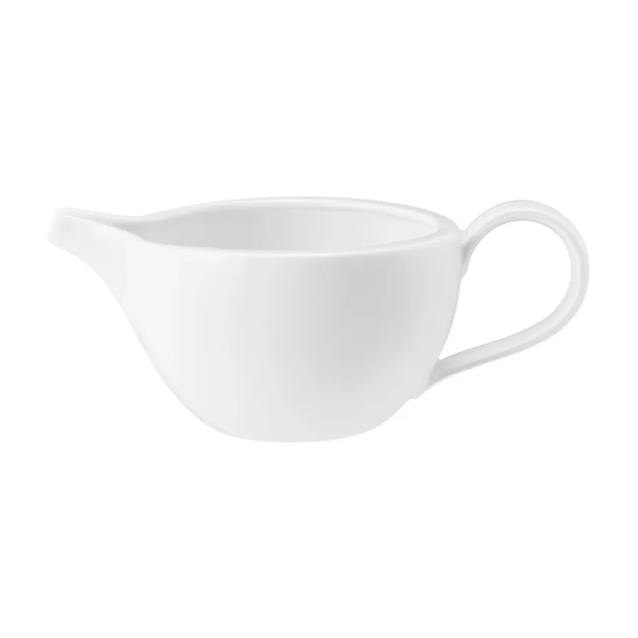 obrazek 1 Biała porcelanowa sosjerka o nowoczesnym kształcie - Seltmann Weiden