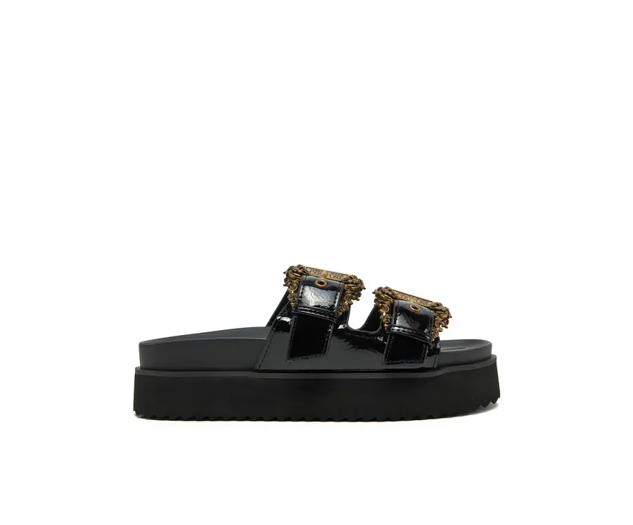 obrazek 1 Versace Jeans Couture Klapki 78VA3SM1 Czarny