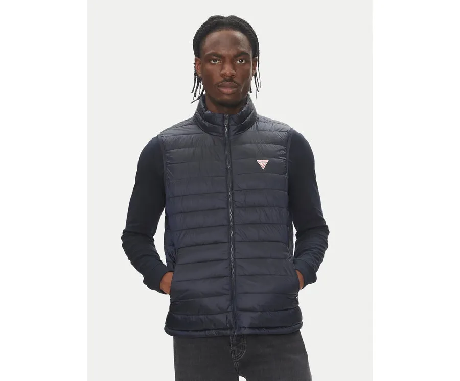 obrazek 1 Guess Jeans Bezrękawnik M5RN55 WHAB2 Granatowy Regular Fit